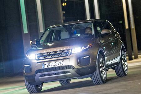 Range Rover Evoque TD4, Frontansicht