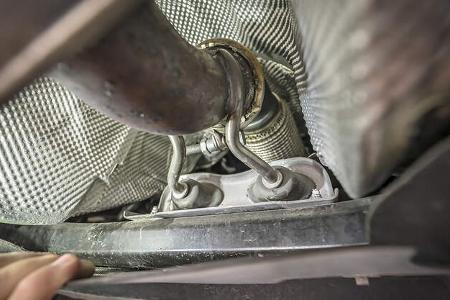 Mercedes B-Klasse, Motorraum