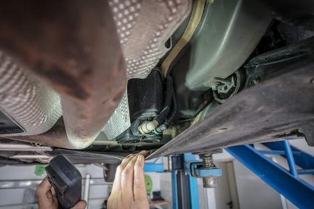 Mercedes B-Klasse, Motorraum