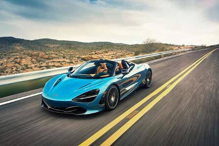 McLaren 720S Spider, Exterieur