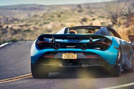 McLaren 720S Spider, Exterieur