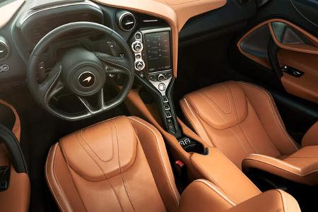 McLaren 720S Spider, Interieur
