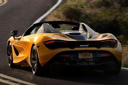 McLaren 720S Spider, Exterieur