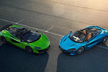 McLaren 720S Spider, Exterieur