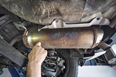 Hyundai ix20, Auspuff