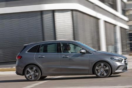 Mercedes B200d, Exterieur