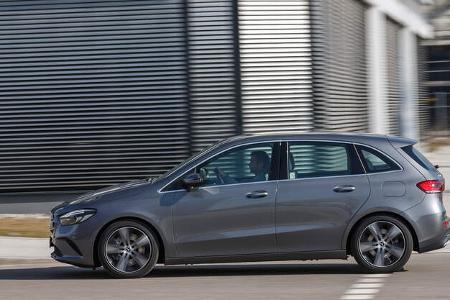 Mercedes B200d, Exterieur