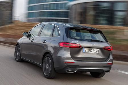 Mercedes B200d, Exterieur