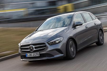 Mercedes B200d, Interieur