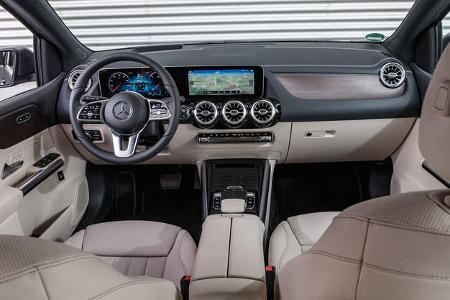Mercedes B200d, Interieur