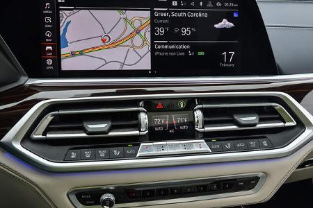 BMW X7 40i, Interieur