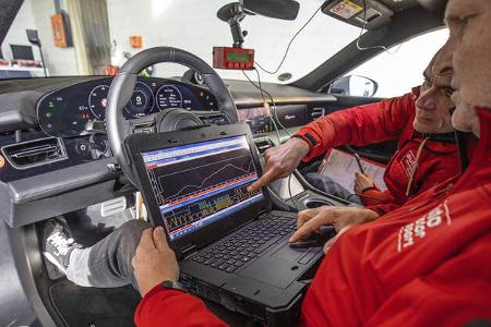 Porsche Taycan Turbo S, Interieur