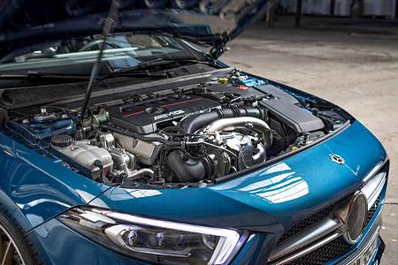 Mercedes-AMG A35, Einzeltest, Motor