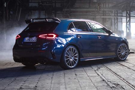 Mercedes-AMG A35, Einzeltest, Heck