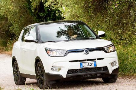 Ssangyong Tivoli Fahrbericht Rom