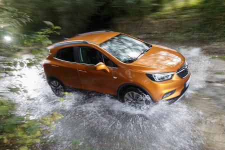 Opel Mokka X 1.6 CDTI 4x4, Frontansicht