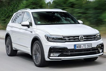 VW Tiguan 2.0 TDI SCR 4Motion, Frontansicht