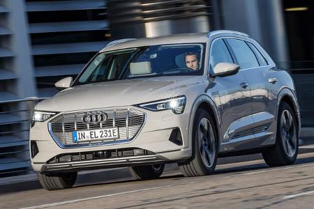 Vergleichstest, Audi e-tron, ams0819