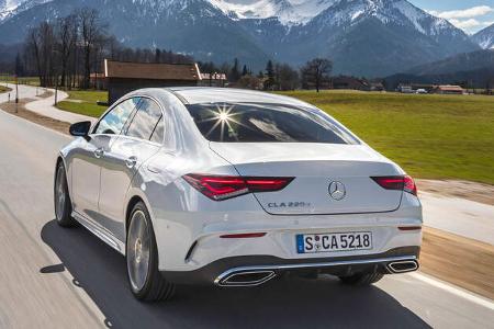 Mercedes Benz CLA 220, Heck