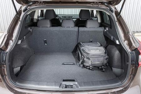Nissan Qashqai, Kofferraum