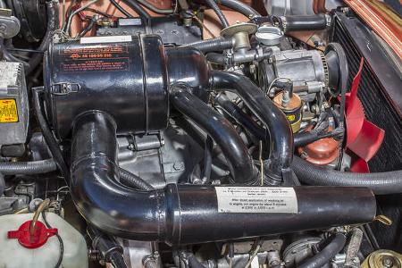 NSU RO 80, Motorraum