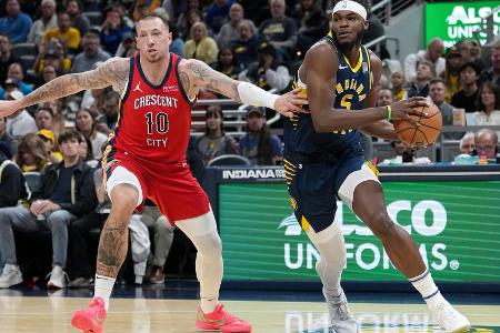 Theis verliert mit Pelicans erneut