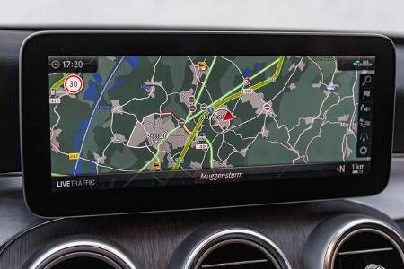 Mercedes C 300, Touchscreen