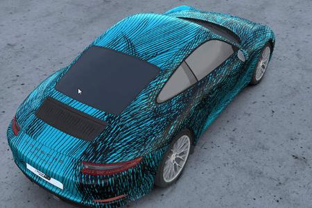 Porsche Folierung Second Skin