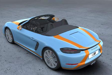 Porsche Folierung Second Skin