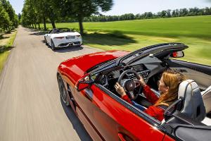 BMW Z4 sDrive 30iM Sport, Jaguar F-Type Cabrio P300 Chequered Flag, Exterieur