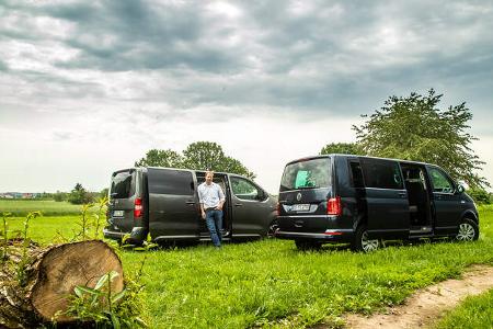 Opel Zafira Life, VW Caravelle, Exterieur