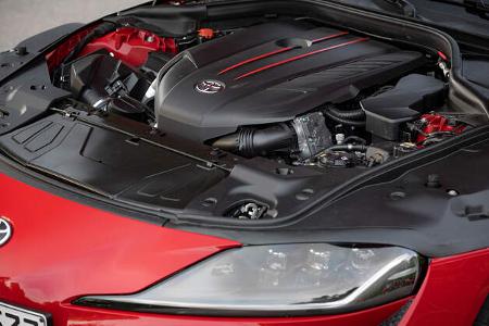 Toyota GR Supra, Motorraum