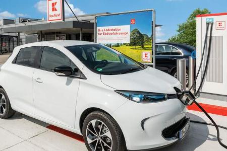 09/2018, Kaufland Ladesäule