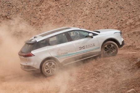 Aiways U5, Erprobungsfahrt, China