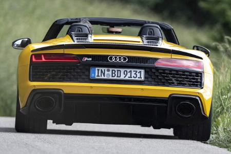Audi R8 Spyder V10 Performance, Exterieur