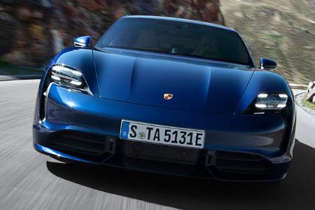 SPERRFRIST 04.09.19 / 16 Uhr Porsche Taycan Turbo S Elektroauto Sportwagen