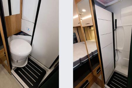 Campingbus Karmann Dexter 580 Bad