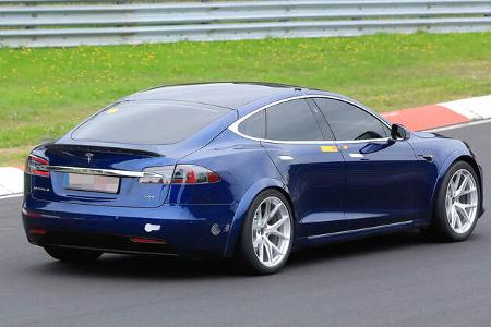 Tesla Model S Nordschleifenrekordversuch