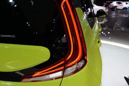 11/2018, Kia e-Soul 2019 Sitzprobe Michael von Maydell LA Auto Show