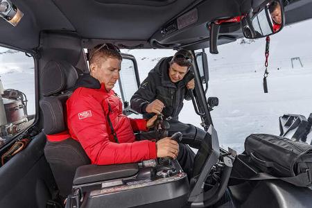 Kässbohrer Pistenbully Polar 600, Interieur