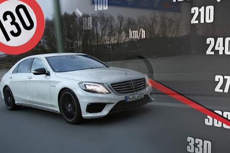 Tempolimit 130 S-Klasse Autobahn