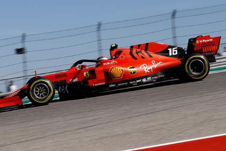 Charles Leclerc - Ferrari - GP USA 2019 - Austin - Rennen