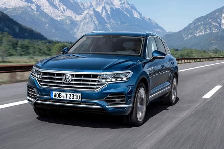 VW Touareg 3. Generation 2018 Fahrbericht ASV 12 / 2018