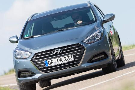 Hyundai i40 Kombi 1.7 CRDi, Frontansicht