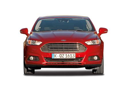 Ford Mondeo, Abgastest auf der Straße, AMS2515