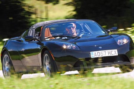 Tesla Roadster, Frontansicht