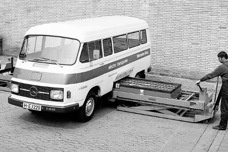 Mercedes 306 LE Elektro Transporter 1972