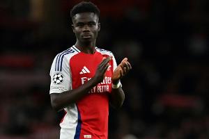 England: Arsenal "viele Wochen" ohne Saka