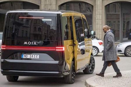 MOIA-Shuttle in Hamburg