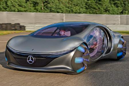 Mercedes Vision AVTR Mitfahrt